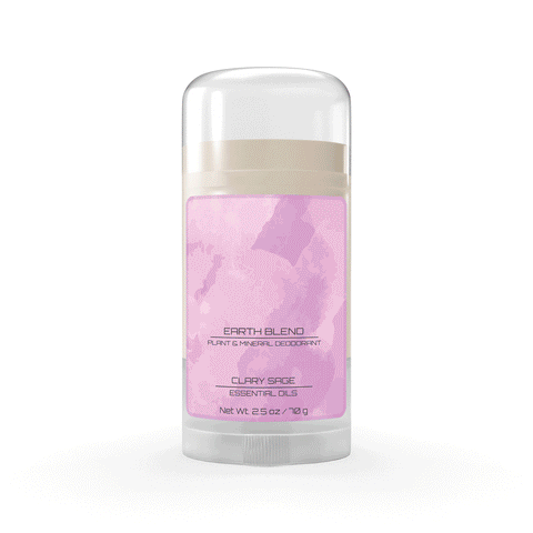 Clary Sage Earth Blend Deodorant Stick Skin Care Body Skin Care