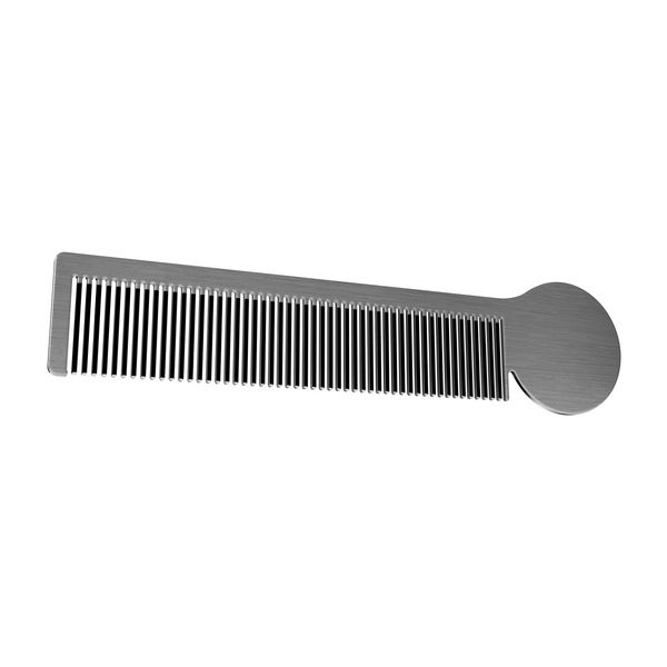 Stainless Moustache Comb Men's Grooming Beard Care