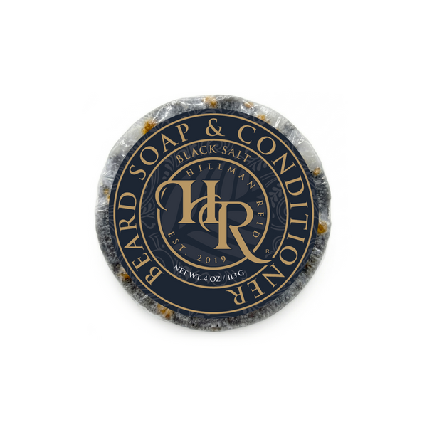 Black Salt Beard Soap & Conditioner