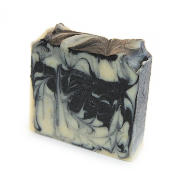 Savon pour le visage au lait de chèvre et au charbon ~ MPN-GMCS4