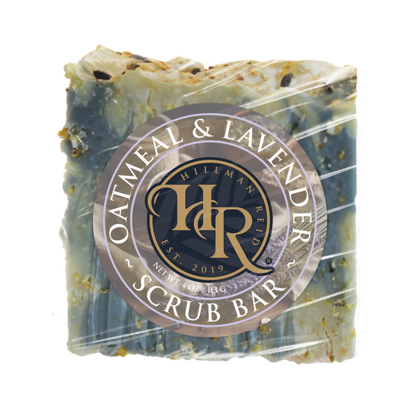 Oatmeal & Lavender Scrub Cleanser Soap Care