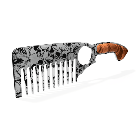 Skulls Beard Comb Men's Grooming Beard Care