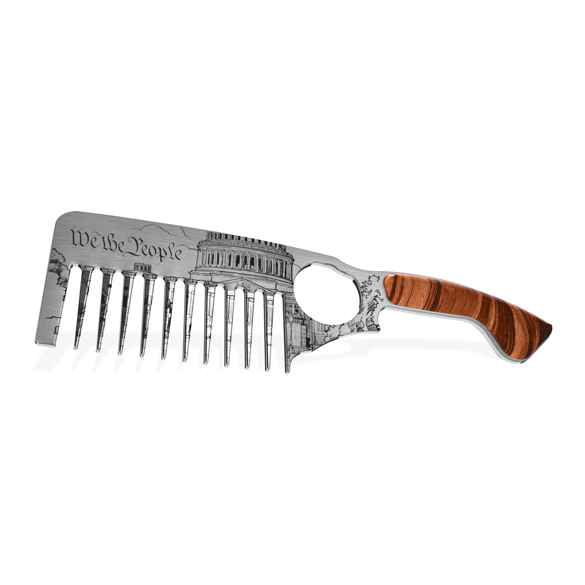 Stainless Beard Comb | Hillman Reid 🌱 ️ – Hillman Reid Premium Skin and ...