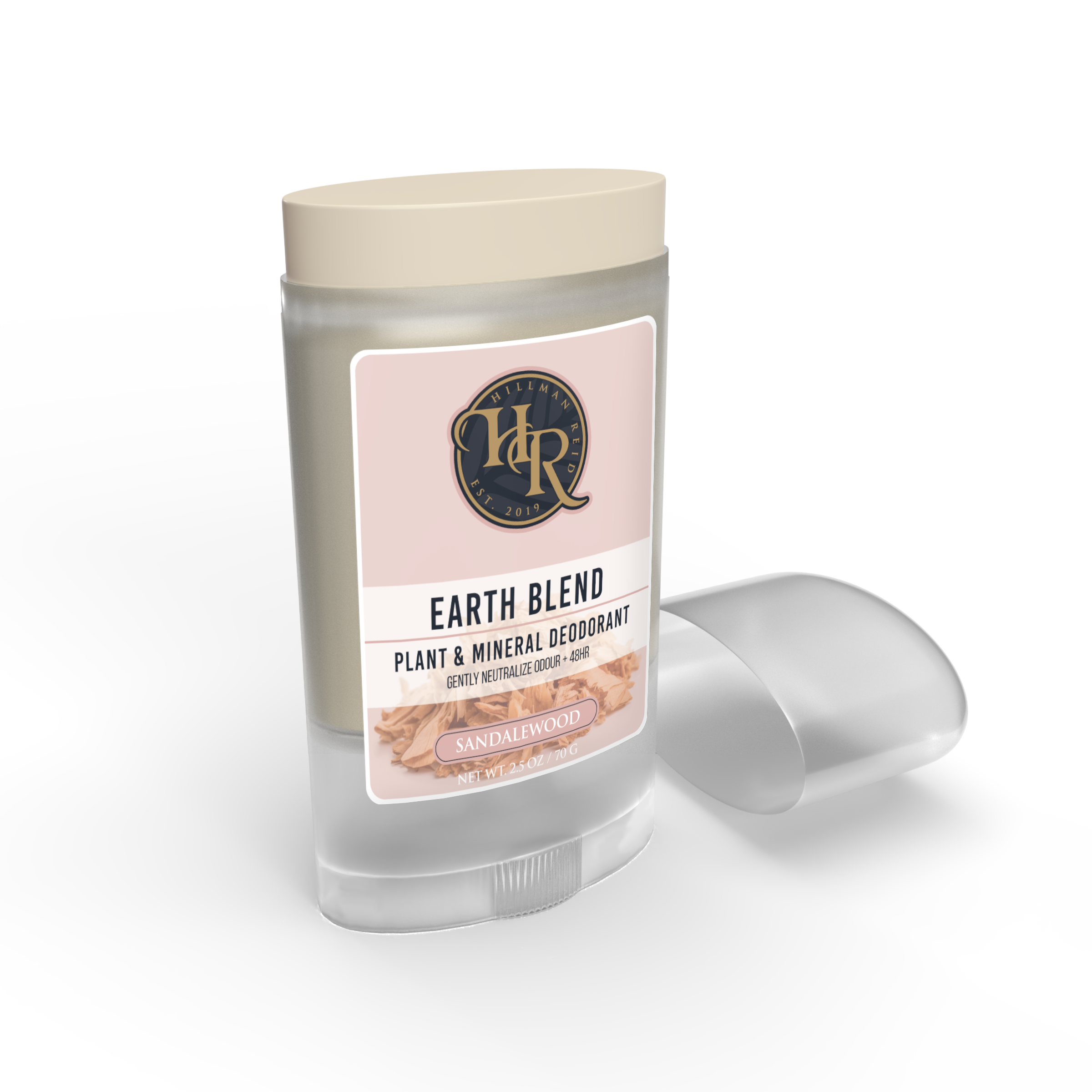 Sandalwood Earth Blend Deodorant Stick Skin Care Body Skin Care