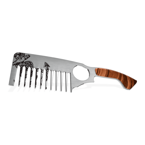 Anchor Beard Comb ~ MPN-TB3-ACR Men's Grooming Wholesale White Label Men's Grooming